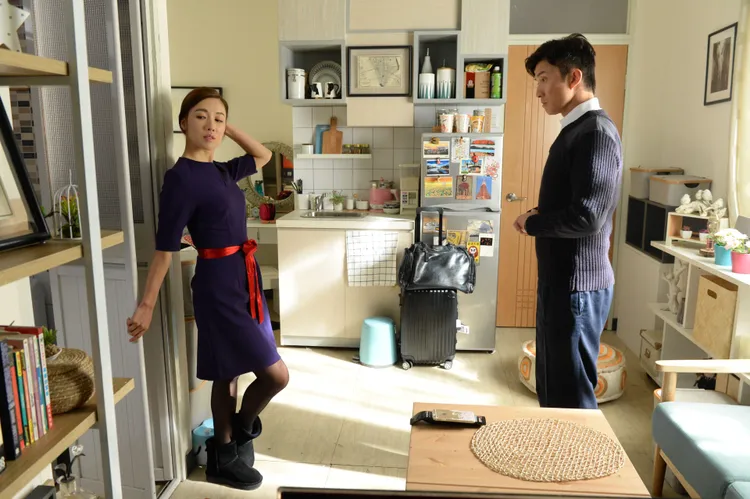 陳山聰（右）和李施嬅2人分飾多角。衛視提供