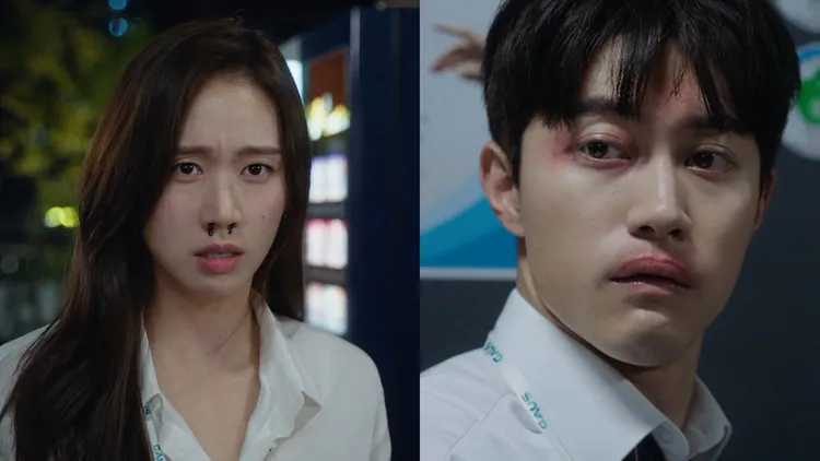 高聖熙（左圖）、郭東延劇中不計形象搞笑。龍華電視提供