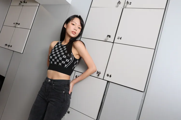 王渝屏未來想進階挑戰全裸綁繩。彭欣偉攝