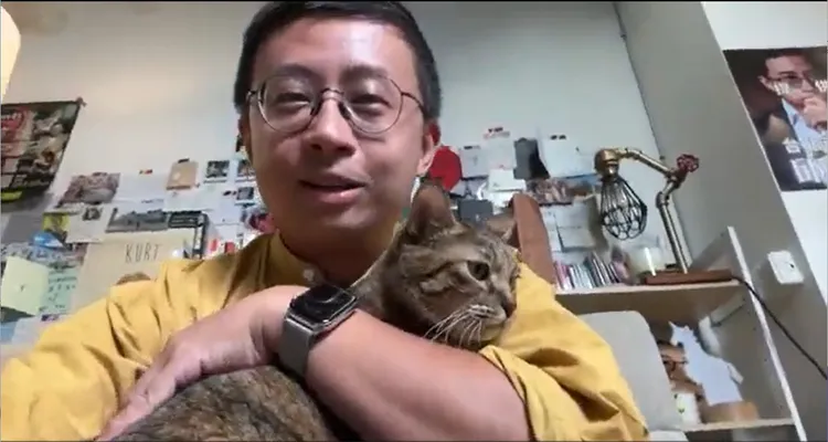 呱吉開直播向劉仕傑道歉。翻攝自呱吉YT