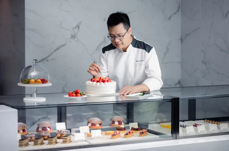 高雄洲際酒店西點主廚陳一輝Marvin Chen。高雄洲際提供