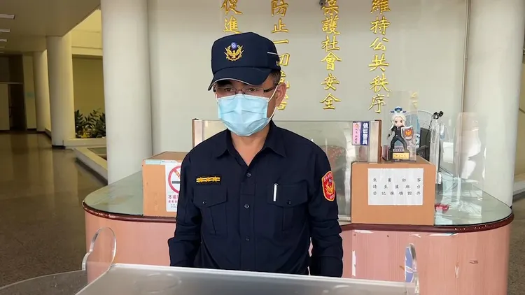 台西分局副分局長李建興指出該路段並非調撥車道，眾車均屬逆向違規。魏嘉良攝