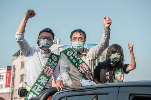 台南選舉|黃偉哲最後衝刺橫掃永康 蔡英文獻聲祝福