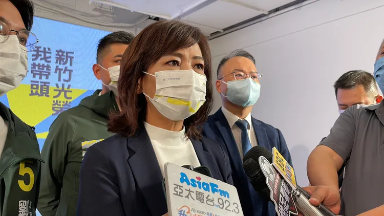 沈慧虹指出，她長久擔任公務員，守法是最基本的底線，無法理解高虹安身為立委卻知法玩法，遊走法律邊緣，黃羿馨攝