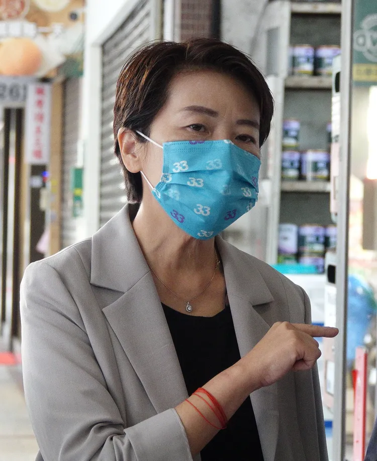 無黨籍台北市長候選人黃珊珊。莊宗達攝