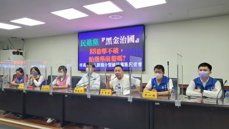 議會國民黨團要求警方儘速破案公布真相。劉榮輝攝