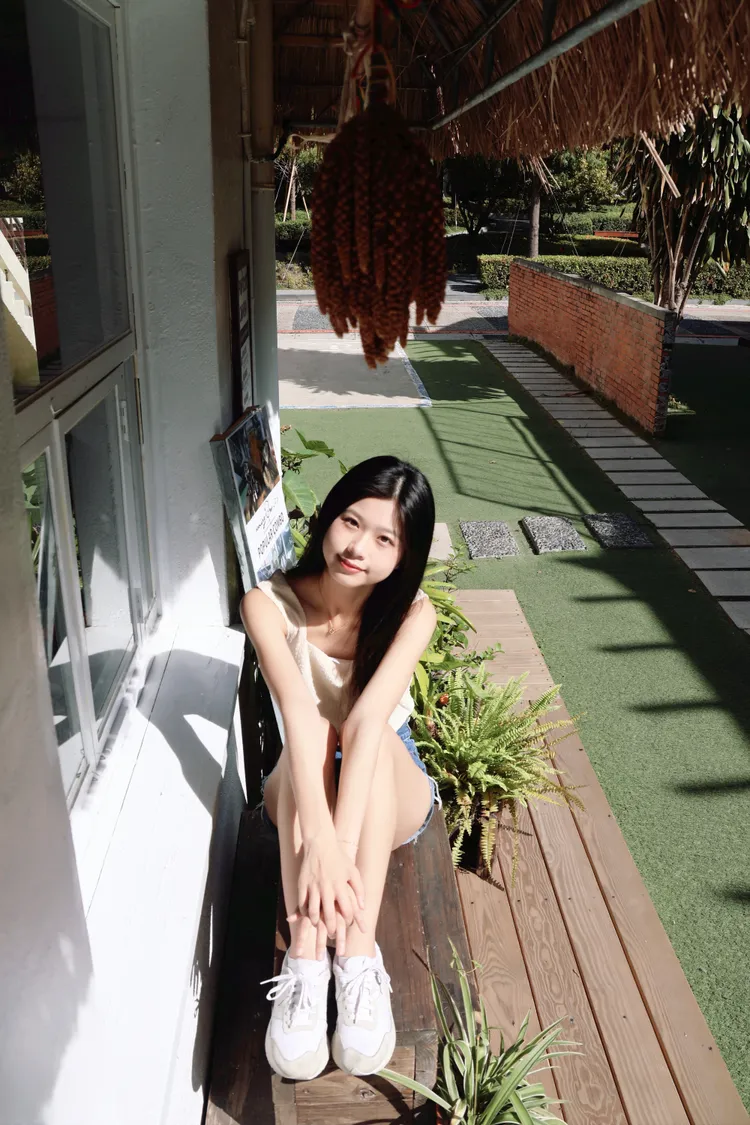 將來畢業後要從事護理工作，但也不排除進演藝圈。張喆喜攝