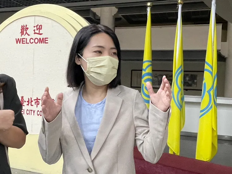 國民黨台北市議員徐巧芯。劉彥宜攝