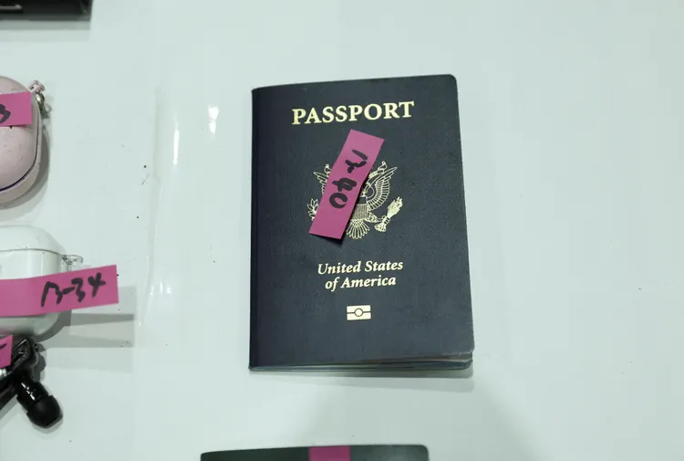 美國護照。路透社
