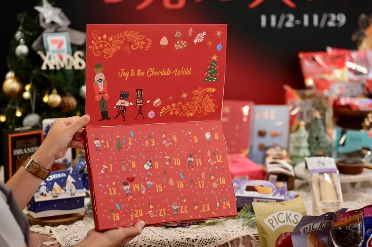 CHOCO DAY聖誕倒數月曆，原價399元，即日起-11/10特價299元。陳志淵攝