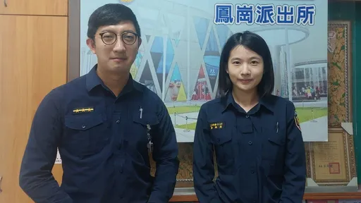 老外遭詐　美女警流利英語解危