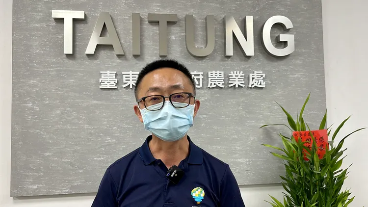 台東縣府農業處長許家豪。古和純攝