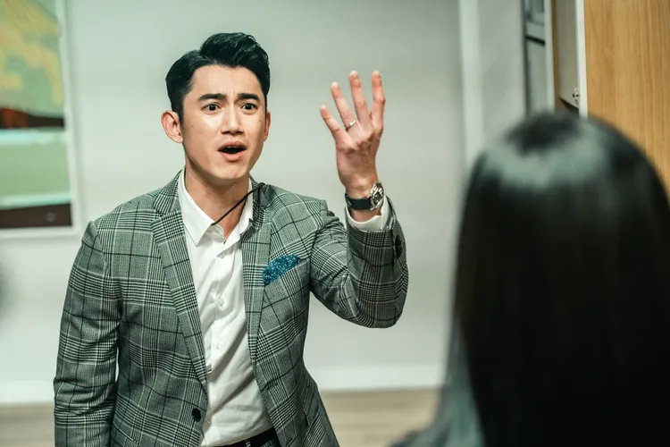 吳慷仁自嘲演起來超變態。Netflix提供
