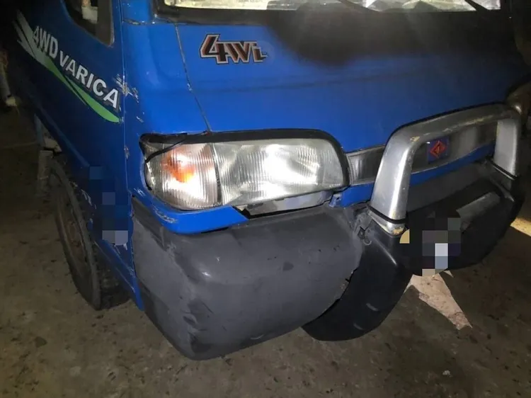 肇事車輛。關山分局提供