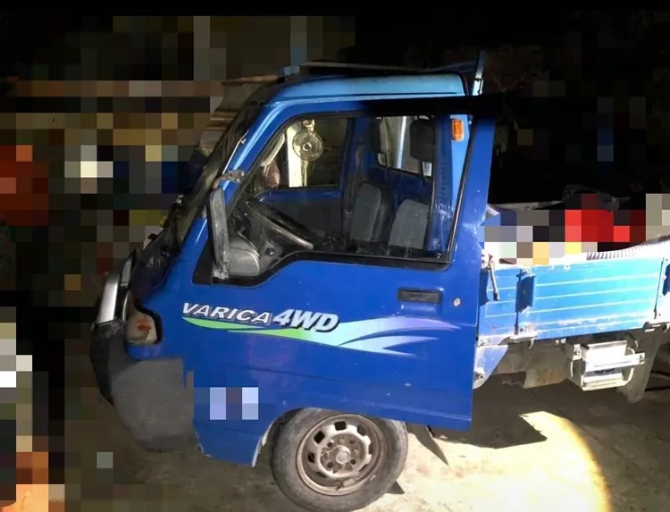 肇事車輛。關山分局提供