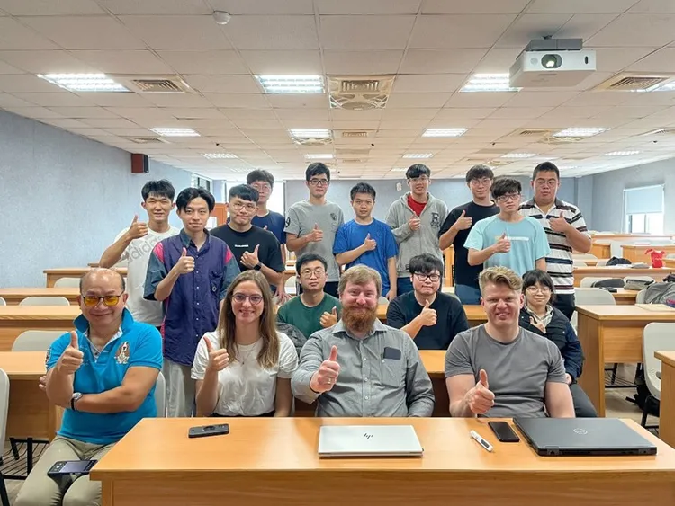 來自拉托維亞的學者們，也於本周來台參訪，並至清大進行學術研究交流。周卓煇團隊提供