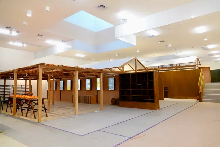 館內客庄日常展場。施昂強攝