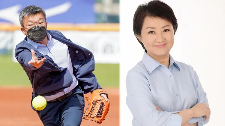 民進黨蔡其昌對上國民黨盧秀燕，爭取下屆台中市長。取自蔡其昌、盧秀燕臉書