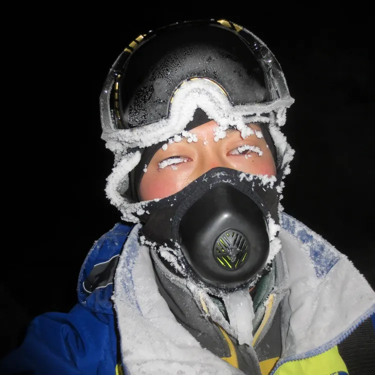 陳彥博極地超馬超震撼照片曝光。翻攝自陳彥博臉書