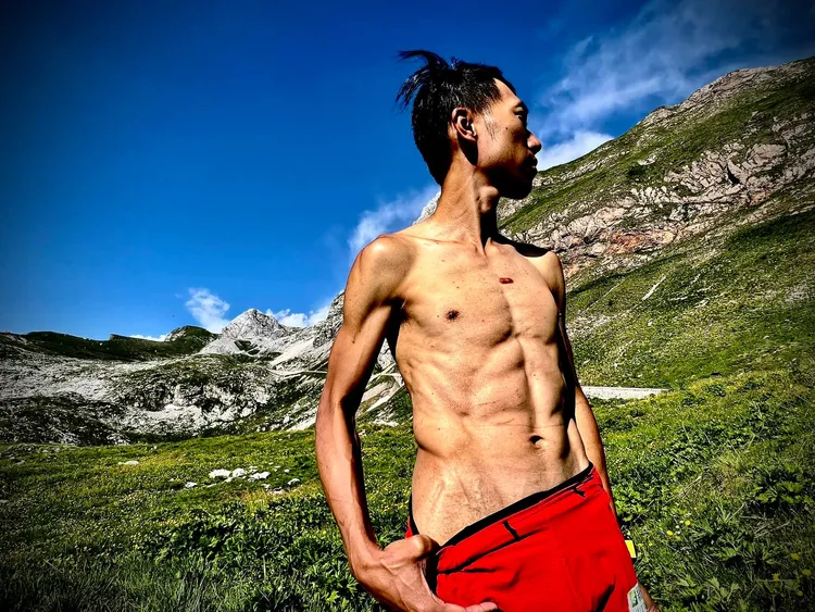 陳彥博曾表示自己體脂肪3%。翻攝自陳彥博臉書