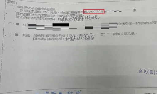兒開車闖酒測攔檢點+亂停車罰18萬6拒繳　車主是她媽！百萬存款被扣只得代償