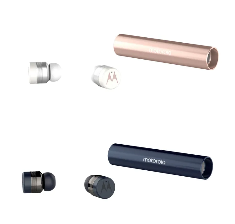 口紅造型無線藍牙耳機Motorola Verve Buds 300。業者提供