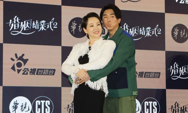 郁方（左）和梁赫群一搭一唱很搞笑。莊宗達攝