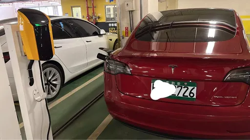 特斯拉女抢充电「硬拔别车的枪」　理由蹦出这2字！车友全都怒了