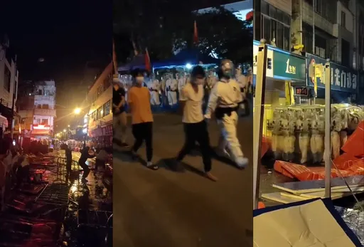 廣州抗爭夜未眠 影片曝鎮暴警用催淚瓦斯鎮壓