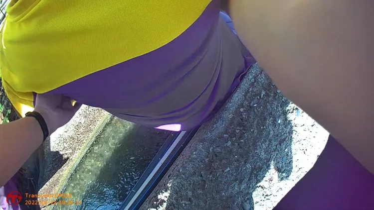 警方與發現的婦人，合力將男子從水溝中拉起。民眾提供