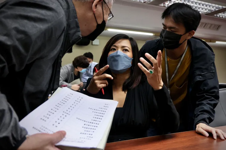 吳欣盈今深受矚目。林林攝