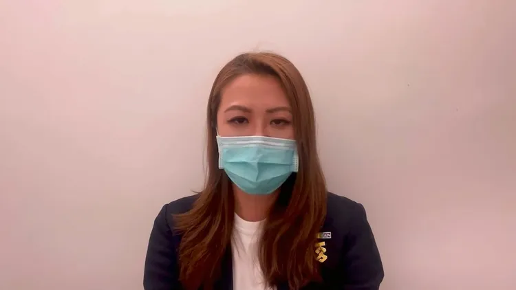 高閔琳表示，盧秀燕歪曲事實、混淆視聽，嚴重打擊員警士氣，要求盧立刻公開道歉。陳辦提供