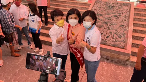 國民黨中雲嘉女力集合拜女神 1111求1號一定當選
