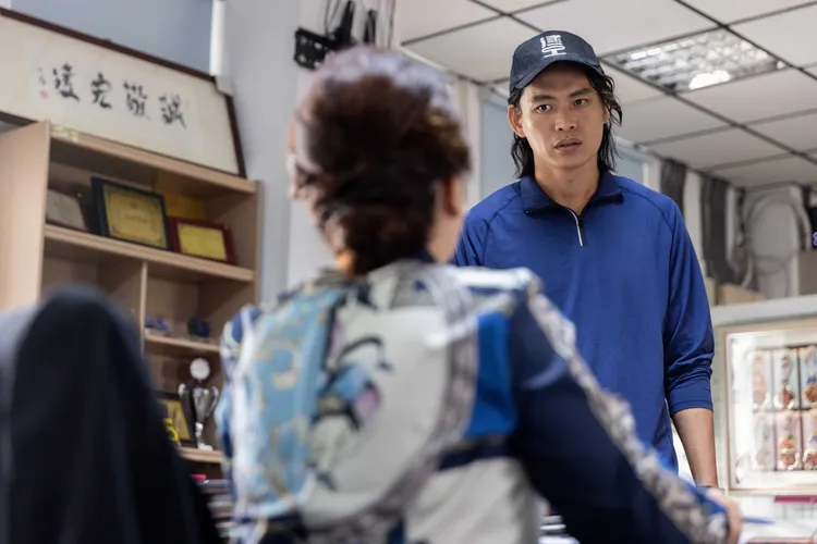 黃鐙輝死守拳擊隊。公視台語台提供