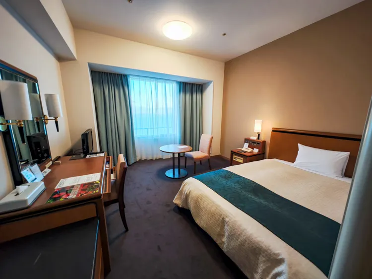 單人標準房為例面積約7坪大小，同樣擁有無敵窗景。田欣雲攝