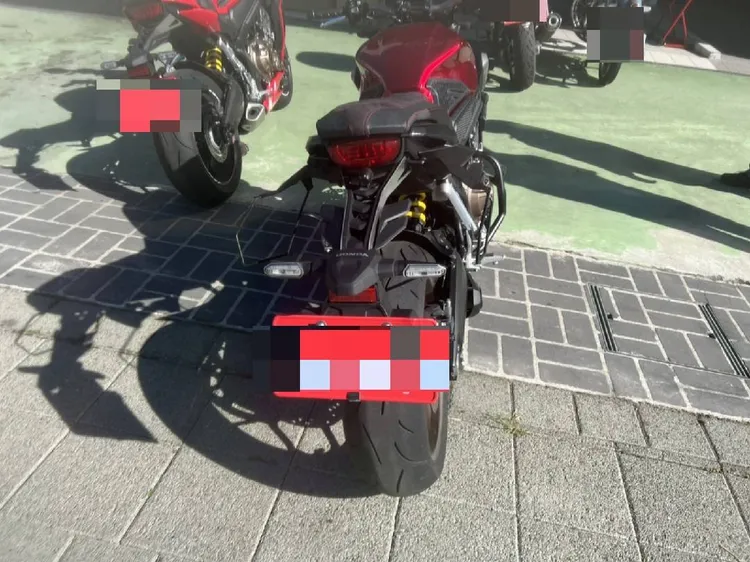 重機受損狀況。讀者提供