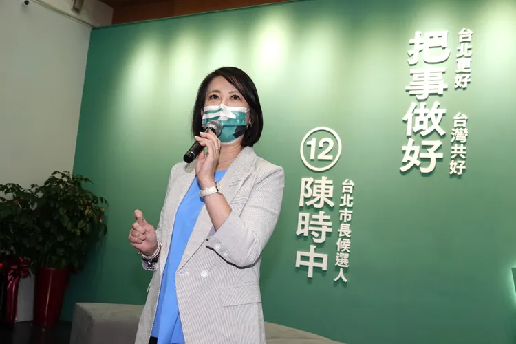 吳思瑤批評國民黨是「學人精」。陳德興攝