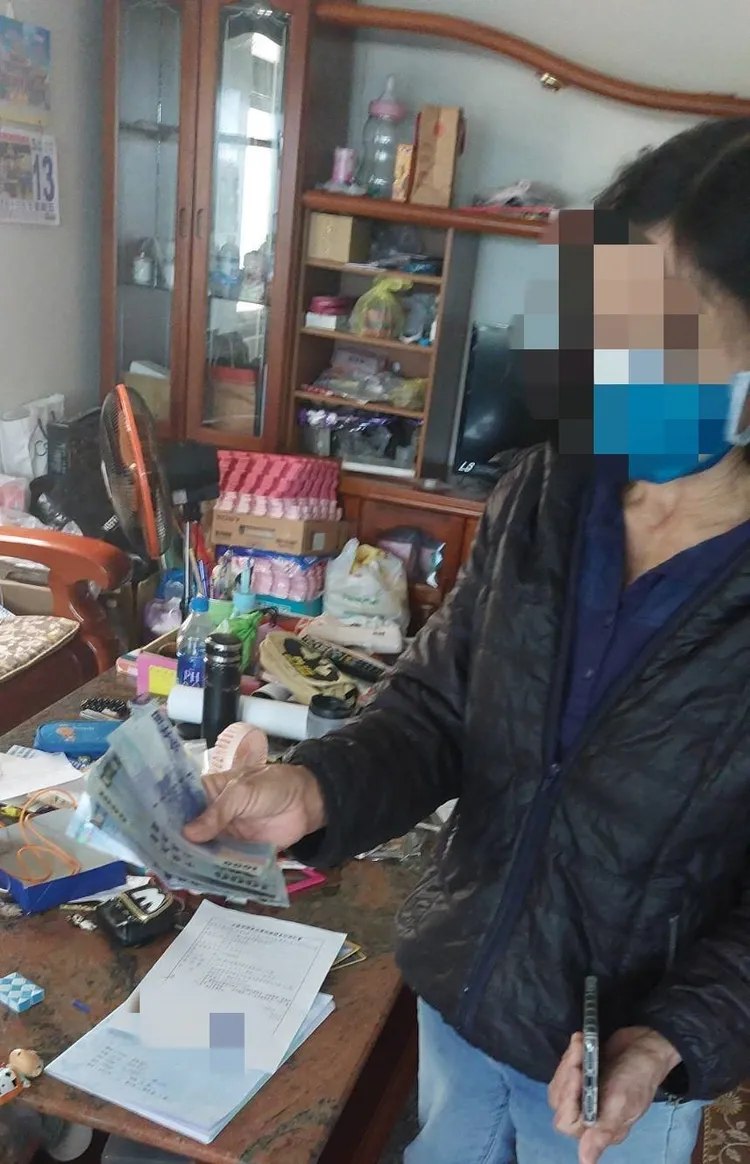 林黃姓女樁腳每票2000元為李姓鄉長候選人買票。檢方提供