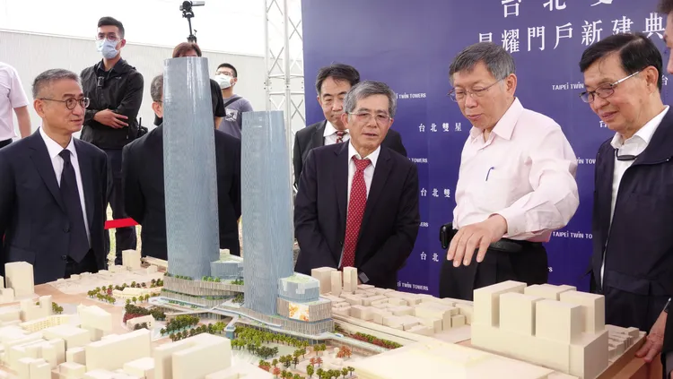 台北雙星預計2027年完工，將翻轉西區城市風貌。莊宗達攝