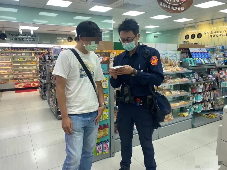 警方說明後，林男才未購買遊戲點數。警方提供