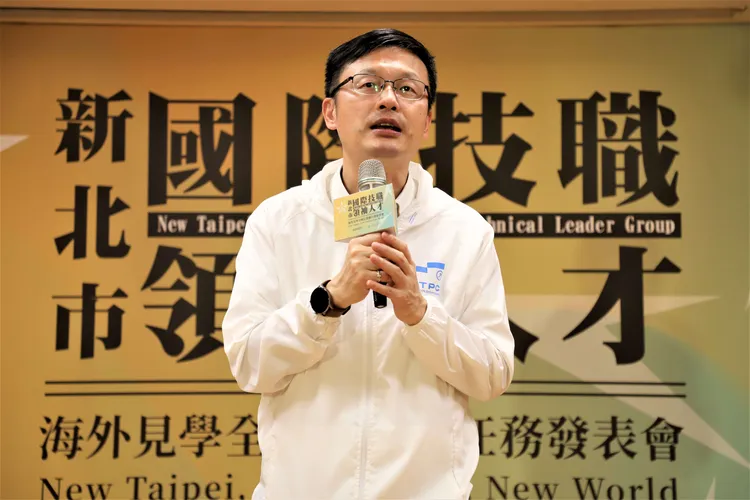 教育局長張明文表示，新北市未來將持續以技職教育國際化為政策方向，讓新北技職學子能夠成為世界人才。教具局提供
