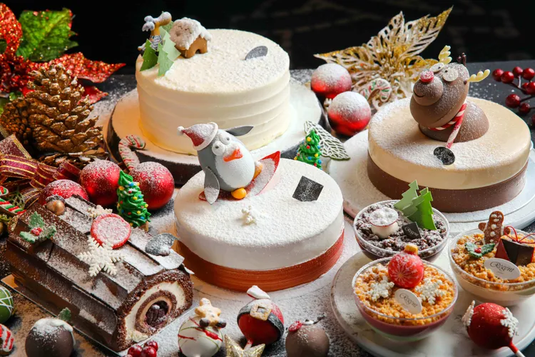 Regent Gift Shop「聖誕甜點村」。台北晶華提供