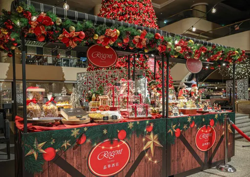 晶華耶誕村熱鬧迎賓　酒店變身北市最大耶誕村、邀旅人吃喝玩買慶佳節