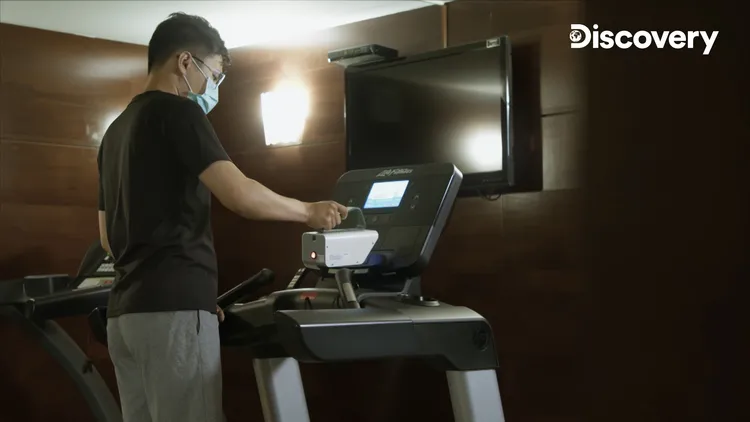 疫情時代發展出抑菌器材。Discovery提供