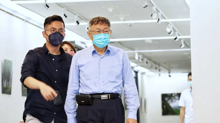 台北市長柯文哲。葉志明攝