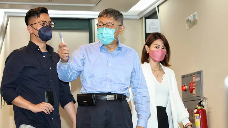 台北市長柯文哲。葉志明攝