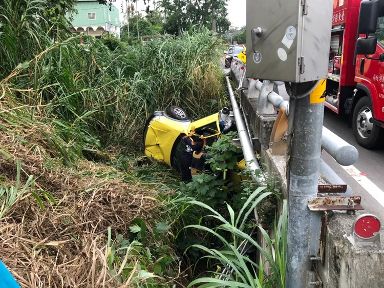 事故現場。台東分局提供