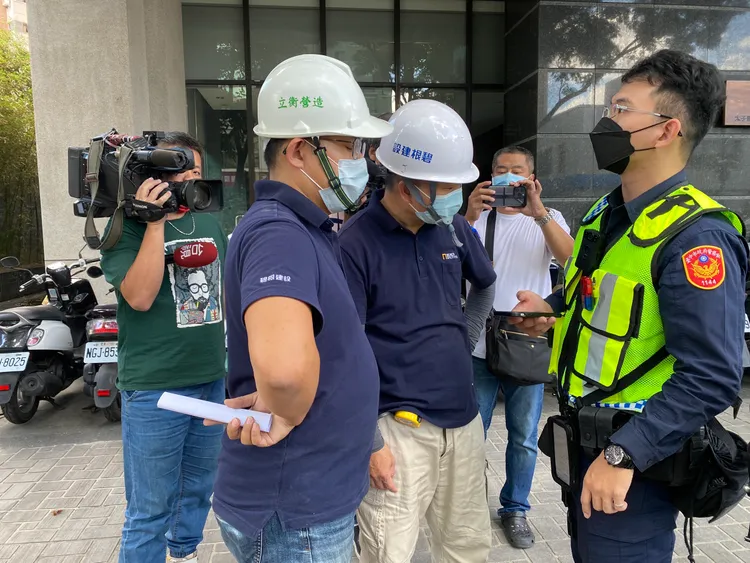 警方到場調查。張喆喜攝