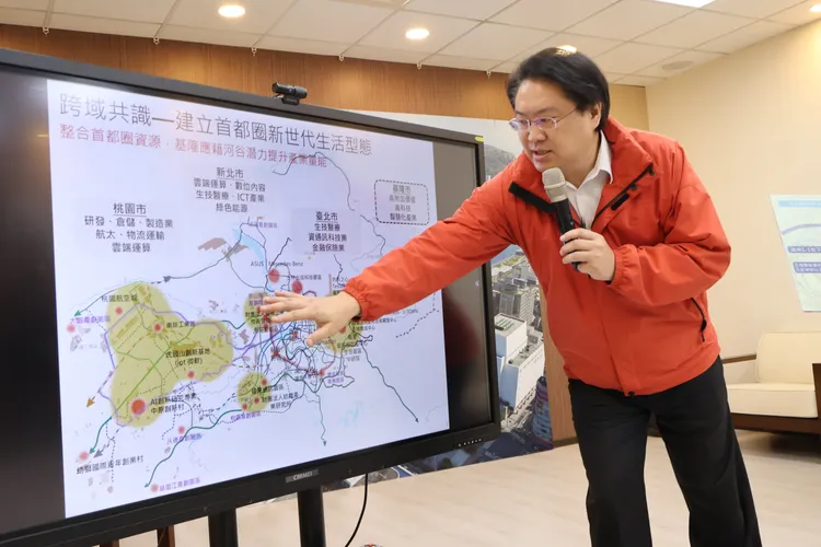 北五堵區域的大片倉儲區將轉型，成為未來20年基隆經濟就業新引擎。戴之聖攝