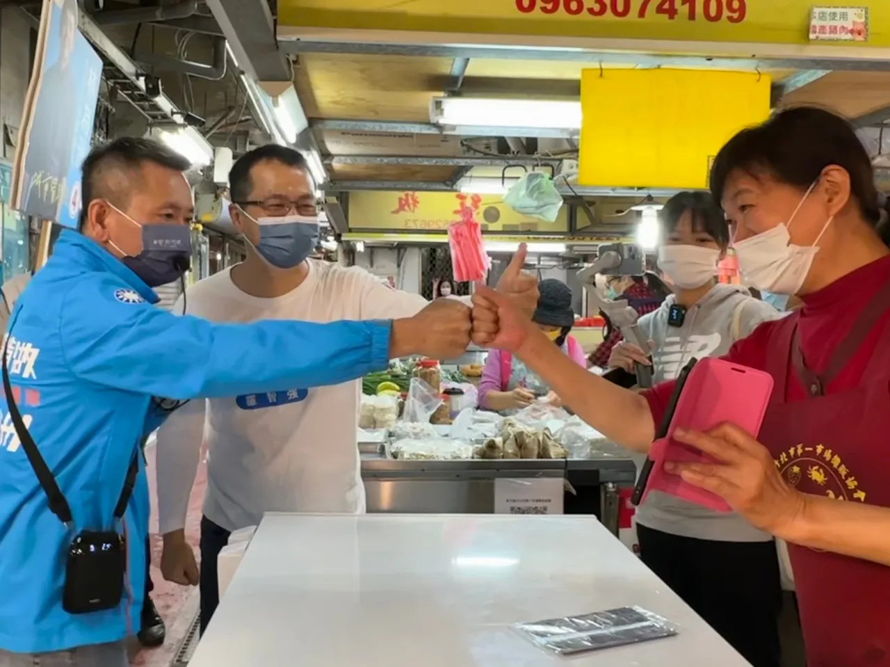 對手林為洲諷刺,候選人都不宜誇大事件、操弄選民情緒。林為洲競辦提供